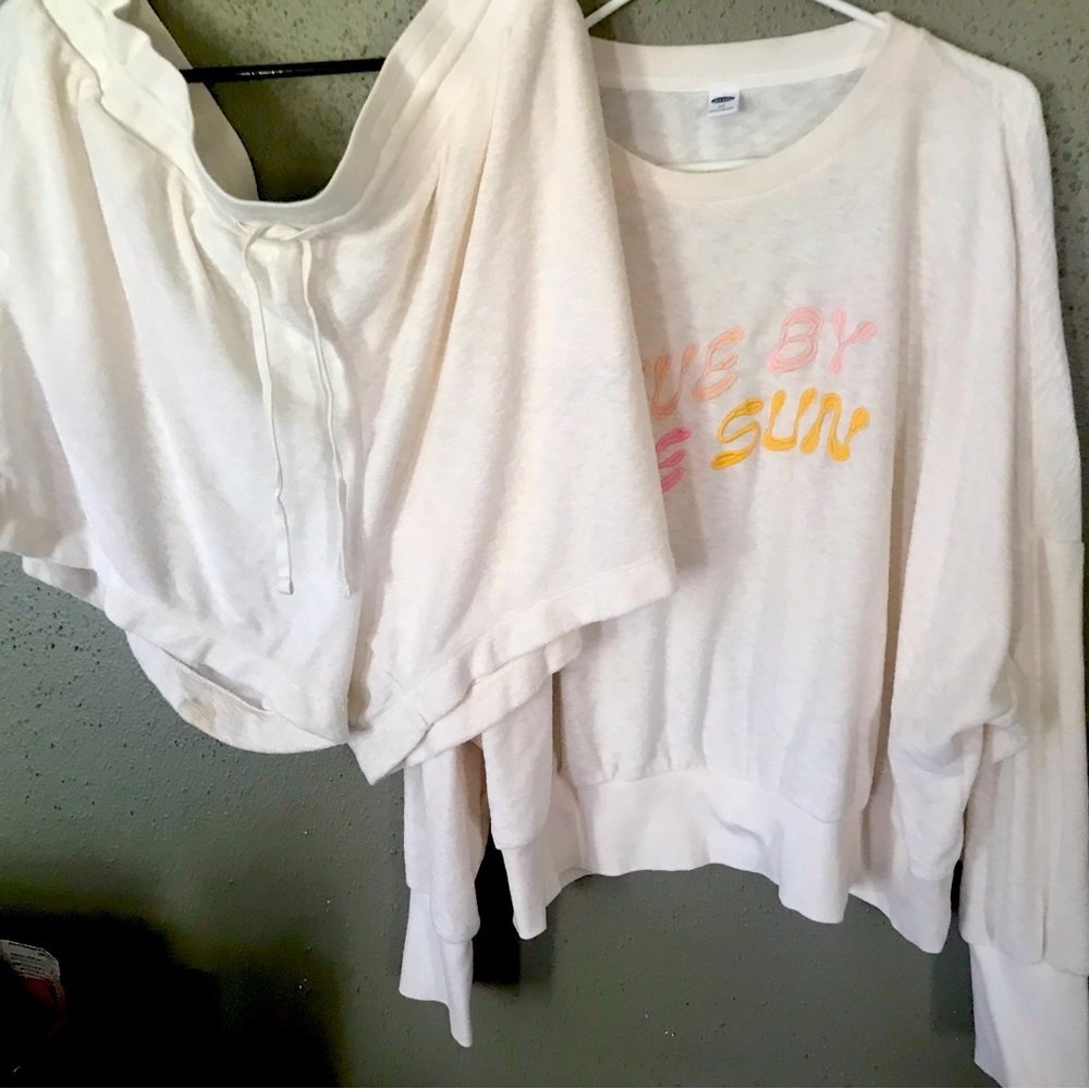 Terrycloth “Fun in the Sun” graphic shorts and shirt